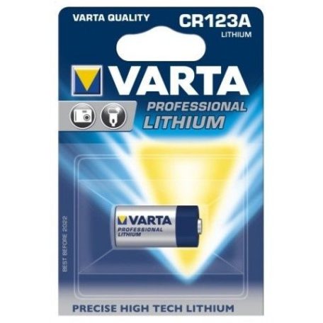 VARTA Fotó Elem Lithium CR123 (6205) (3V) B1