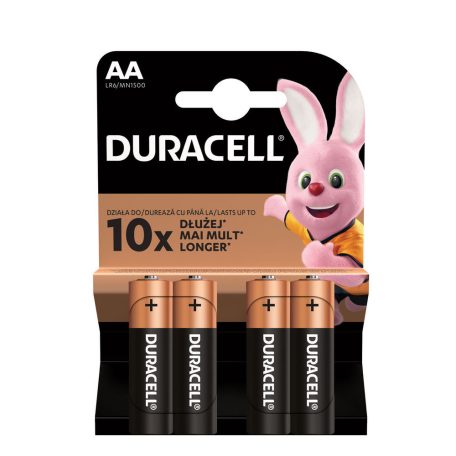 Duracell Basic Alkáli Ceruza Elem AA (MN1500) (1,5V) B4